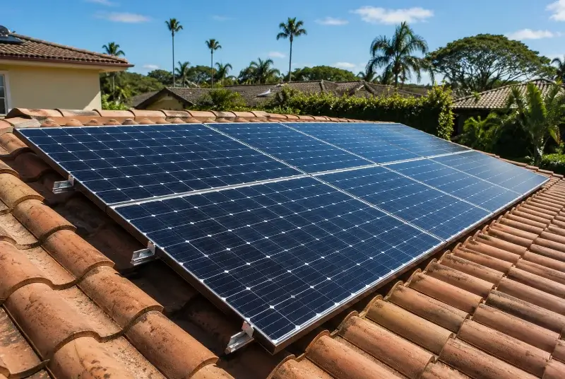 Installation de panneaux solaires à Saint-Martory